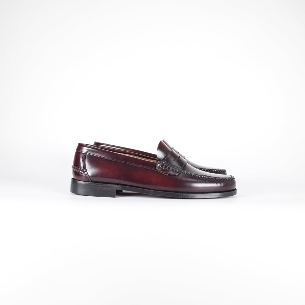Mocasines de piel Elegancia - Mujer Burdeos