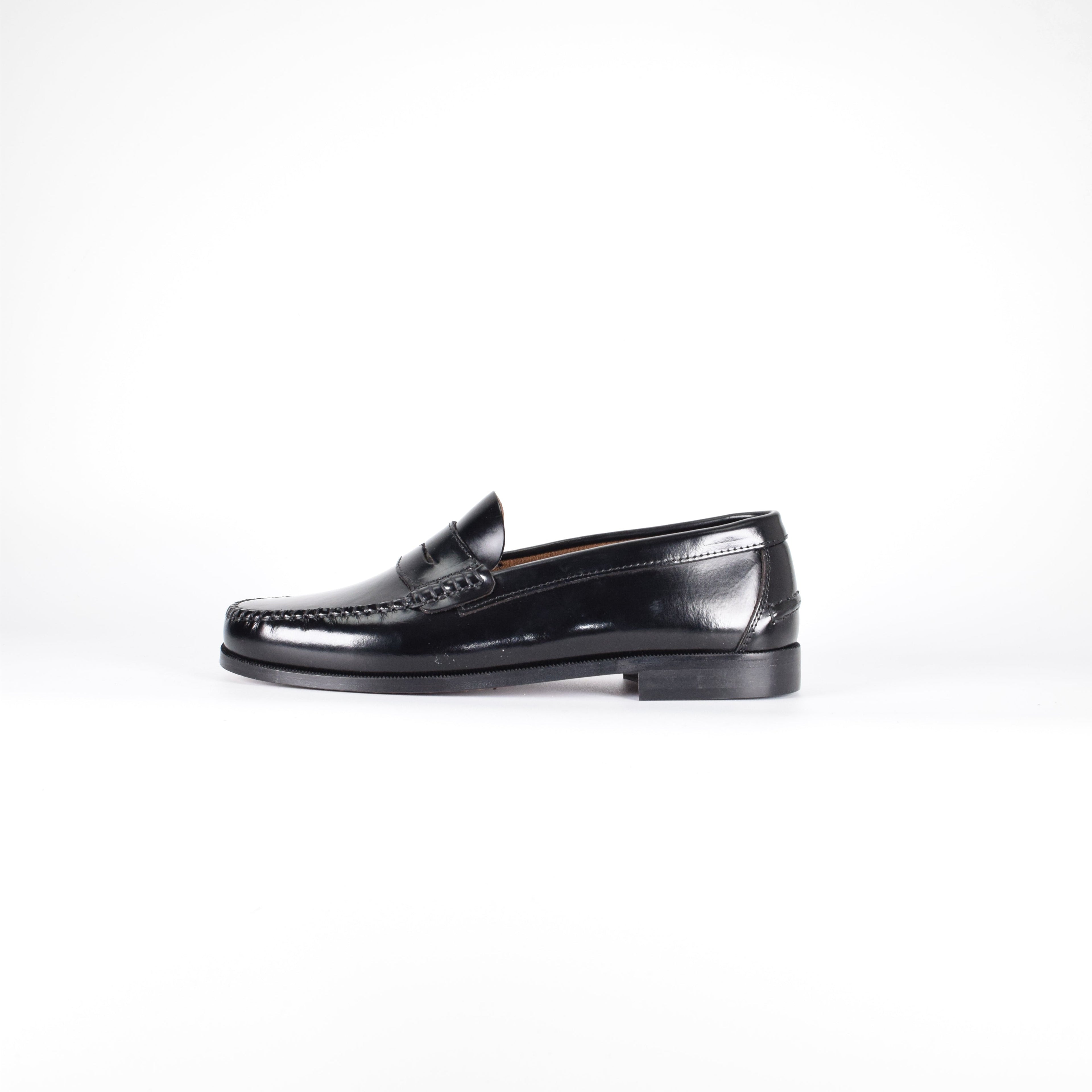 Mocasines de piel Elegancia - Hombre Negro
