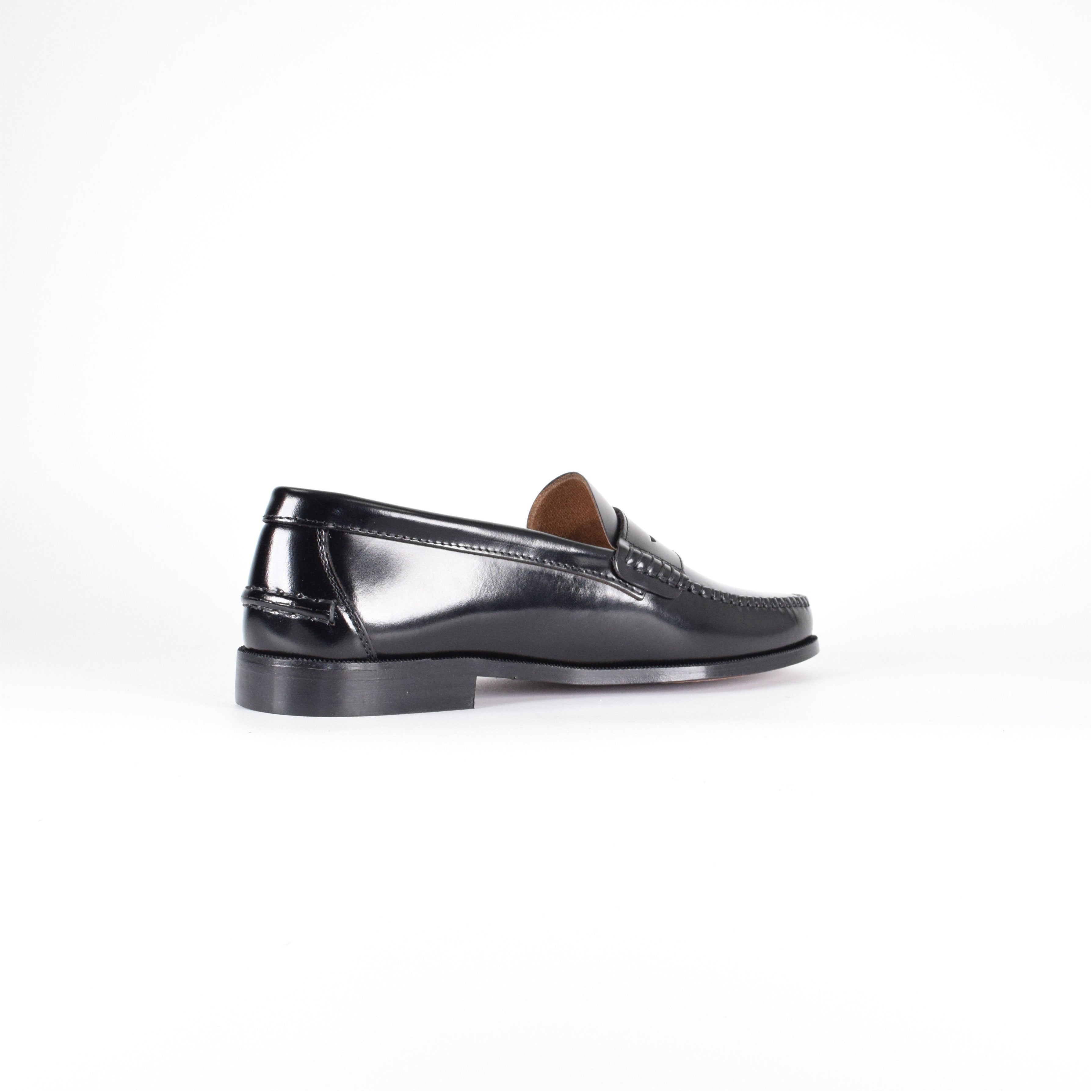 Mocasines de piel Elegancia - Hombre Negro