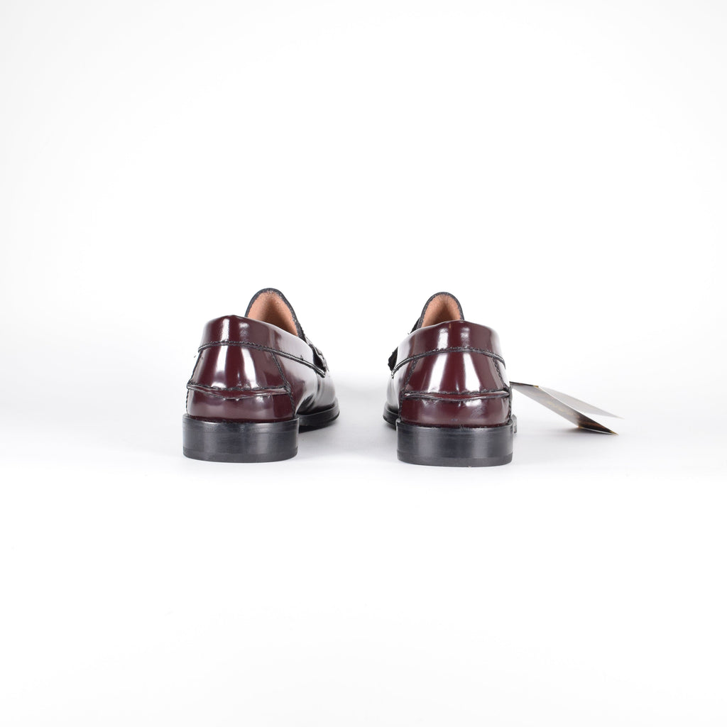 Mocasines de piel Confort - Hombre Burdeos