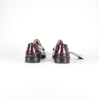 Mocasines de piel Confort - Hombre Burdeos