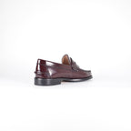 Mocasines de piel Confort - Hombre Burdeos