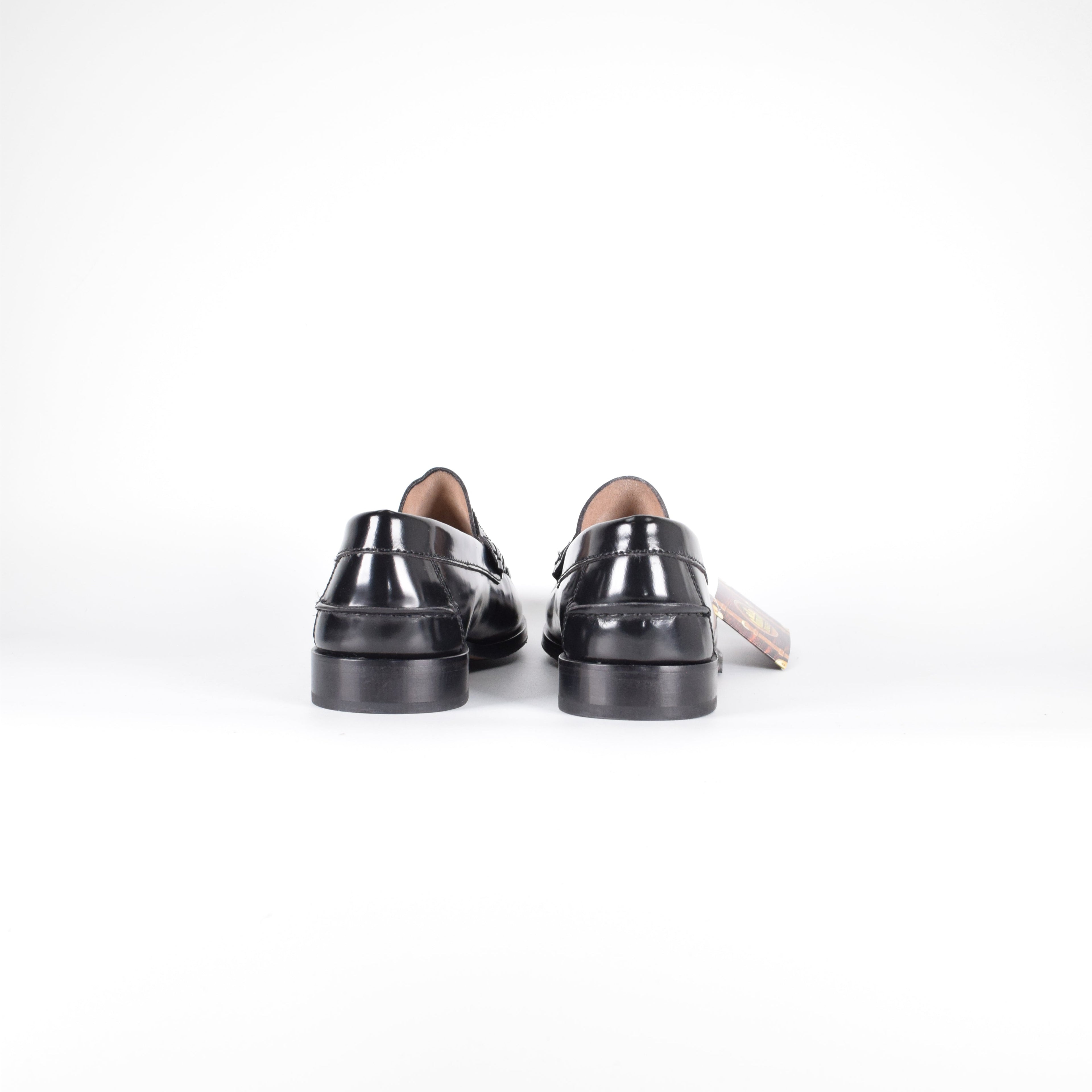Mocasines de piel Confort - Hombre Negro