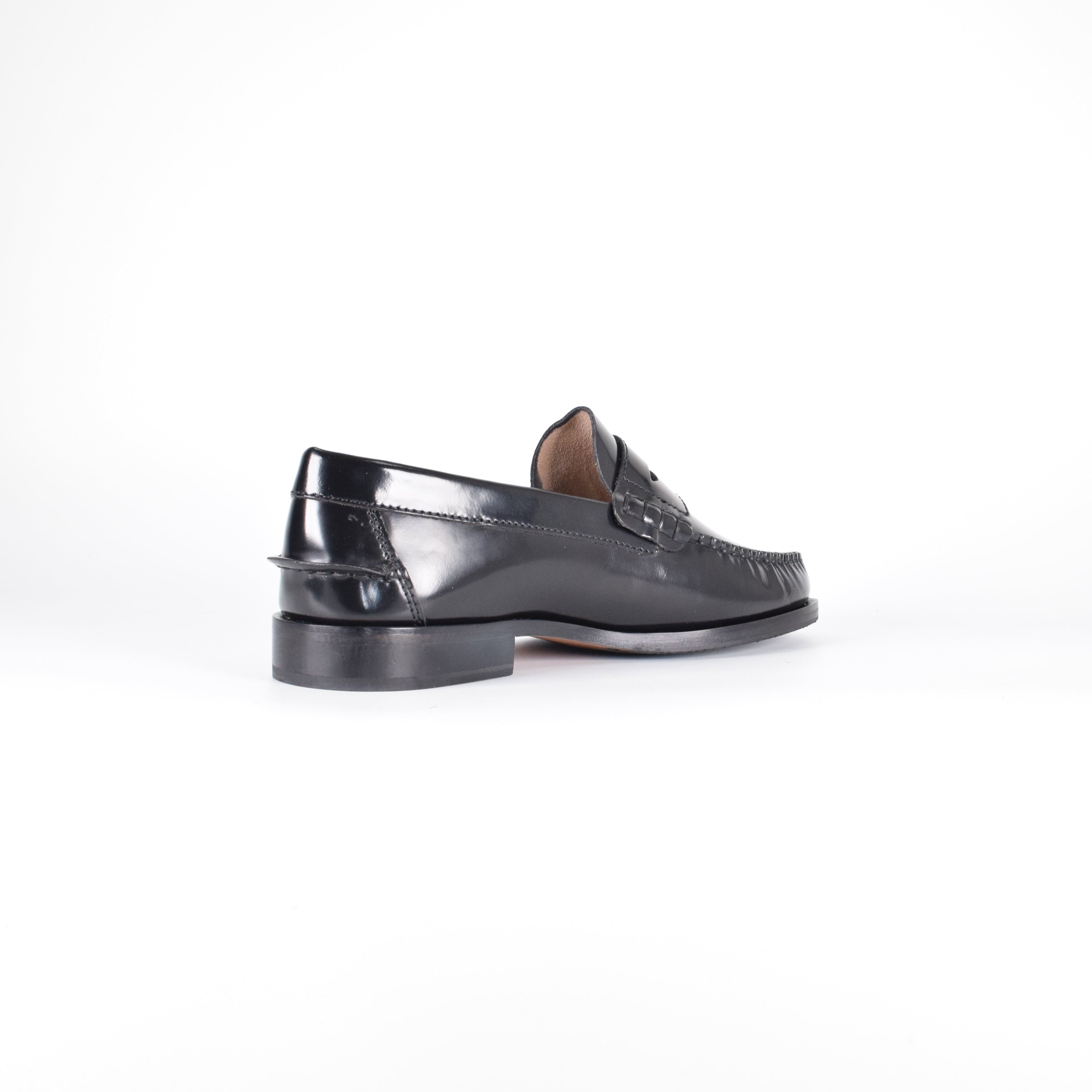 Mocasines de piel Confort - Hombre Negro