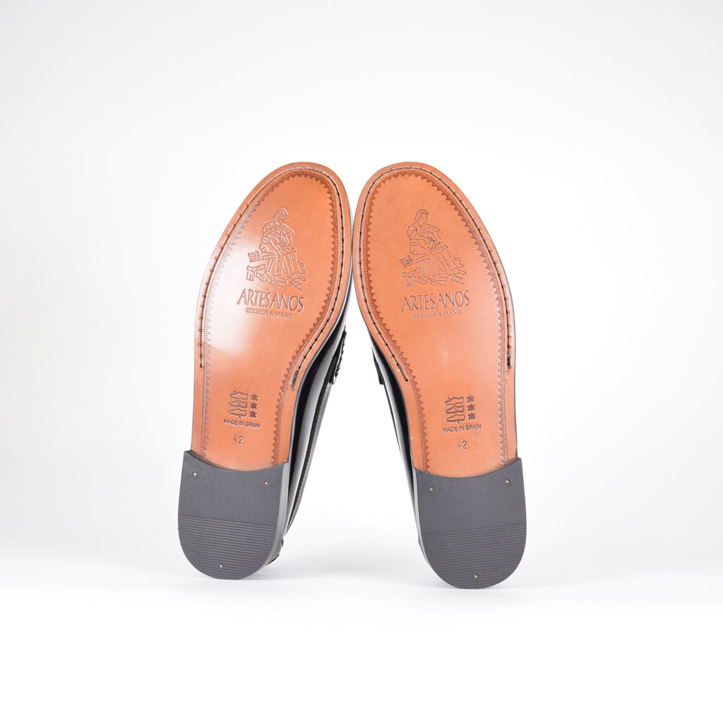 Mocasines de piel Elegancia - Mujer Negro