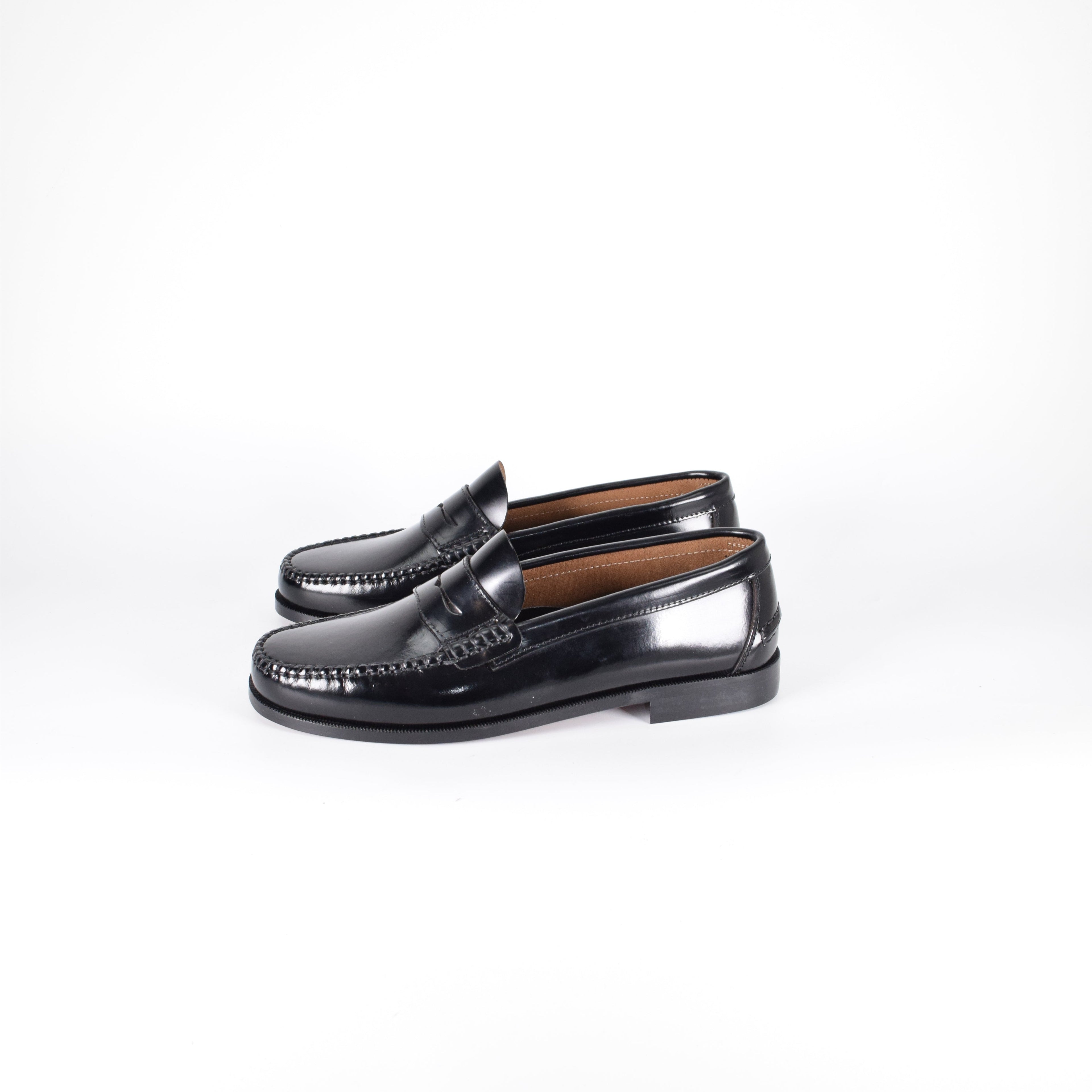 Mocasines de piel Elegancia - Mujer Negro