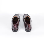 Mocasines de piel Elegancia - Hombre Burdeos - Suela de Goma