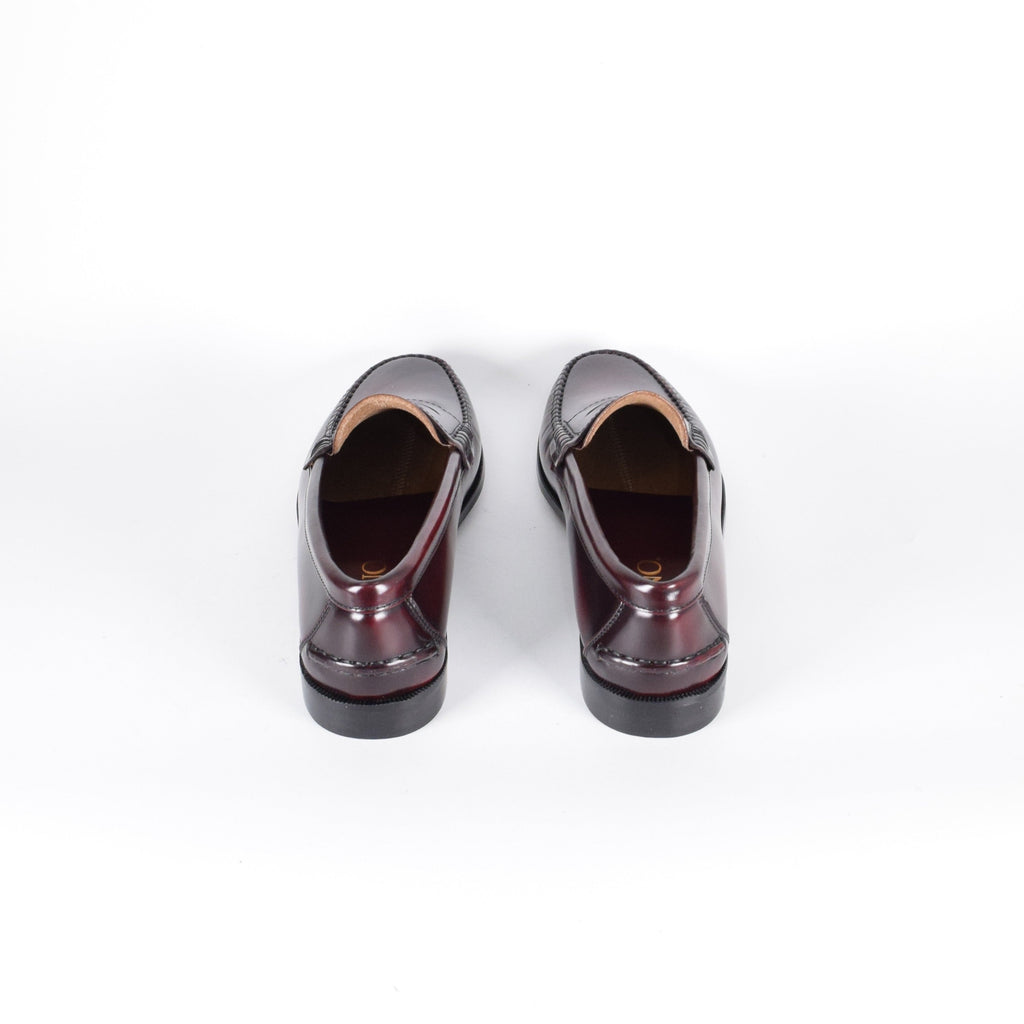 Mocasines de piel Elegancia - Mujer Burdeos