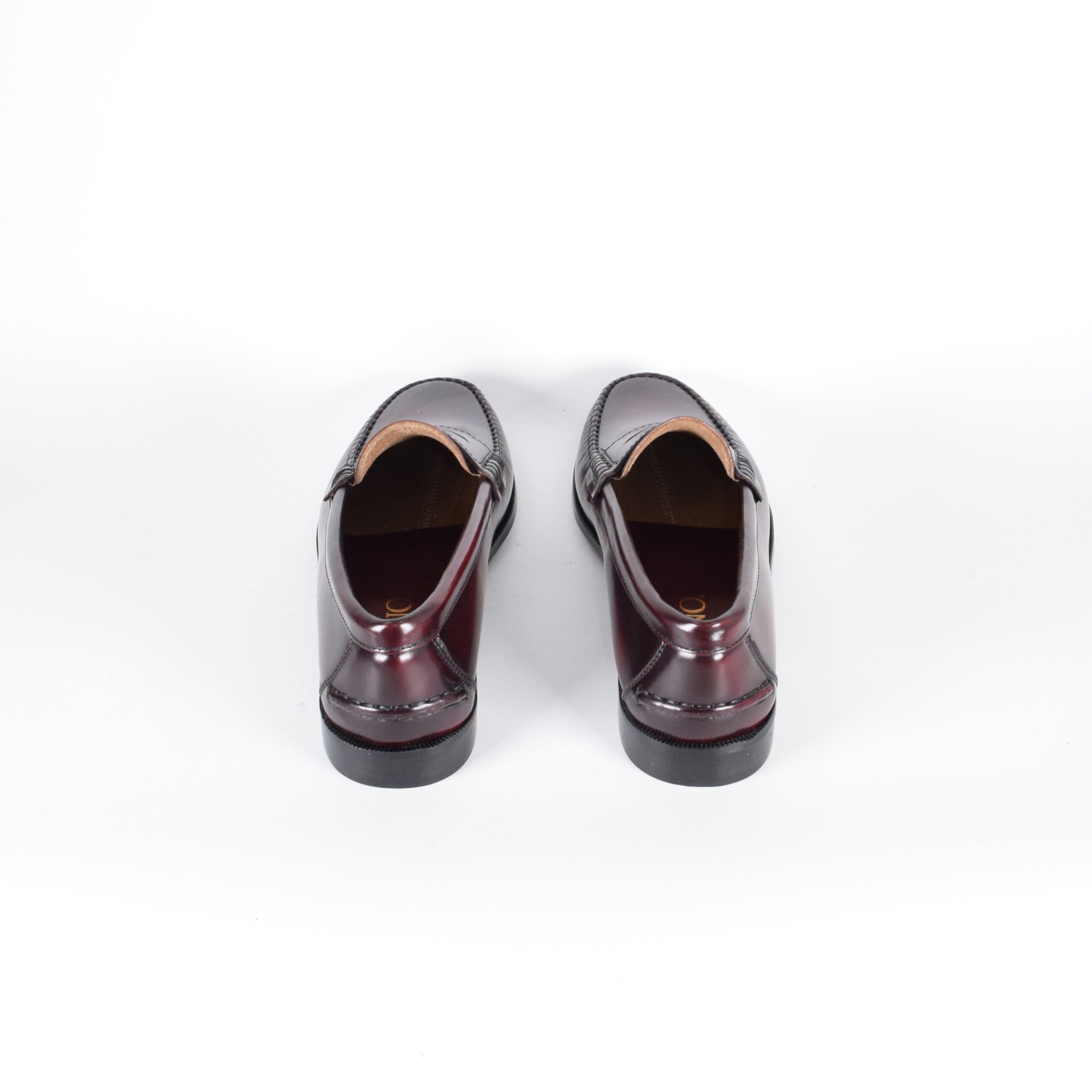 Mocasines de piel Elegancia - Mujer Burdeos