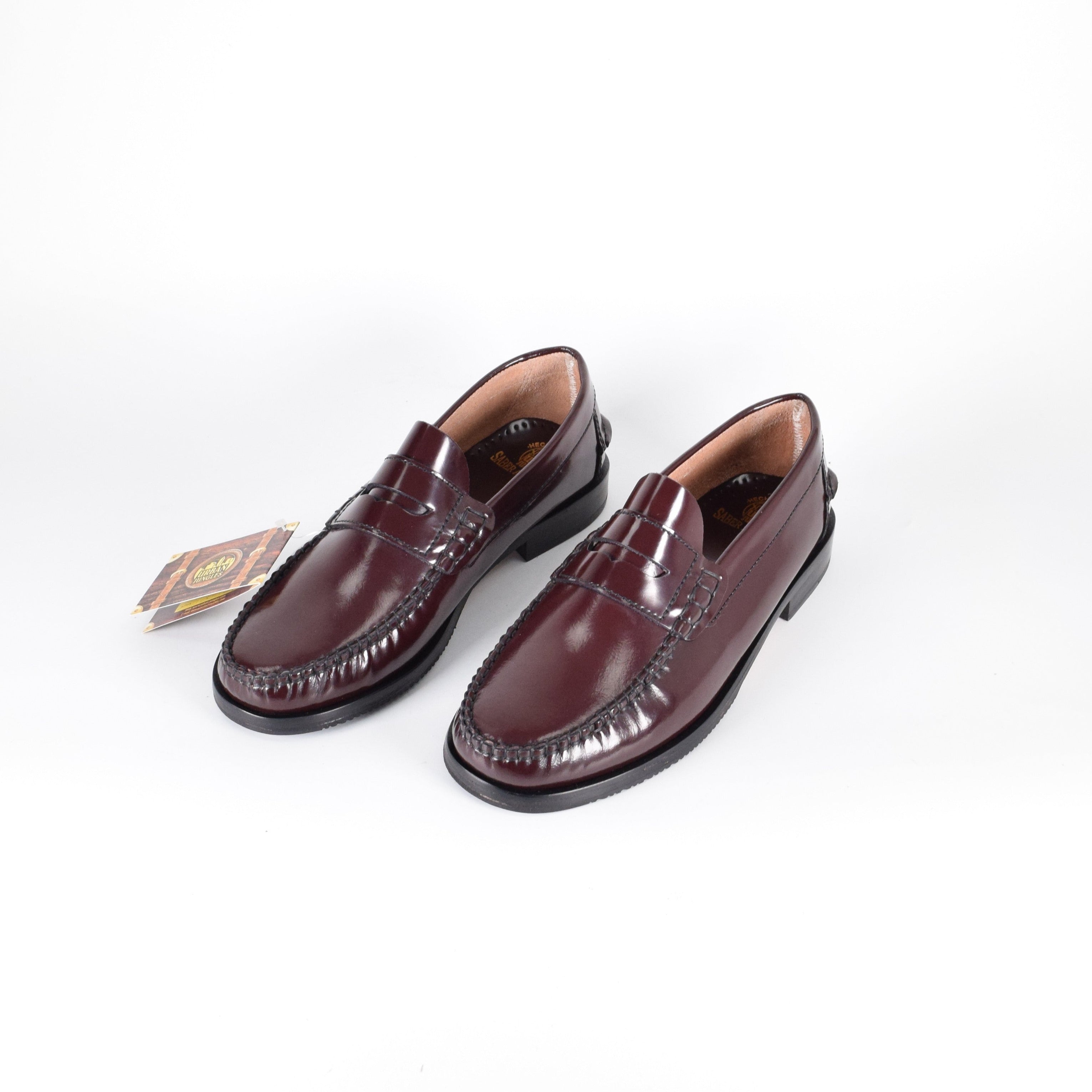 Mocasines de piel Confort - Hombre Burdeos