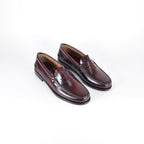 Mocasines de piel Elegancia - Mujer Burdeos