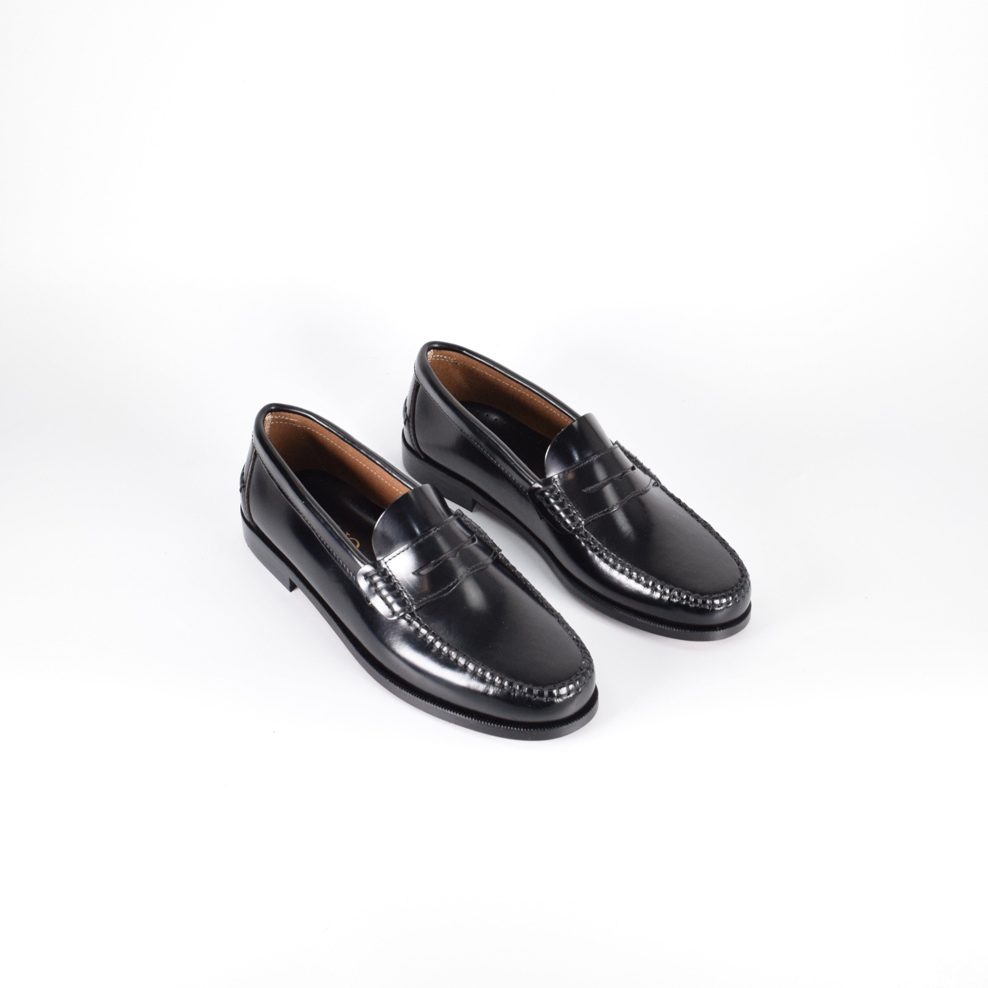 Mocasines de piel Elegancia - Mujer Negro