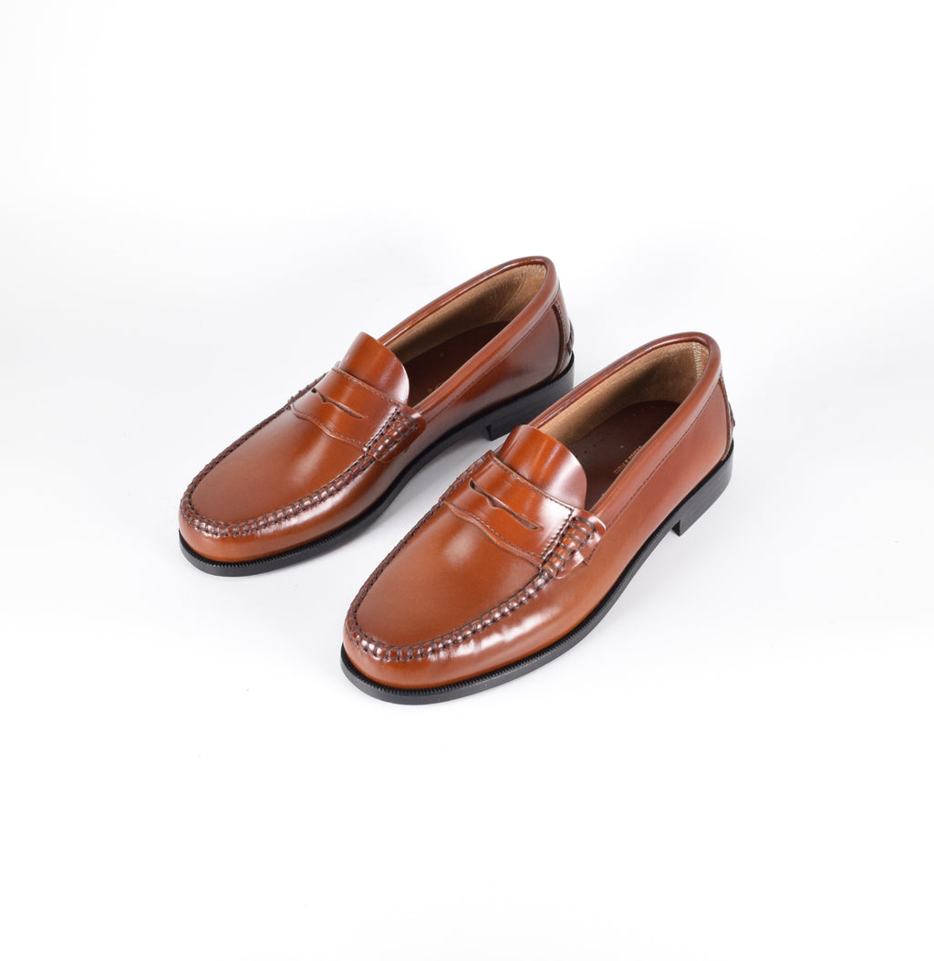 Mocasines de piel Elegancia - Mujer Marón