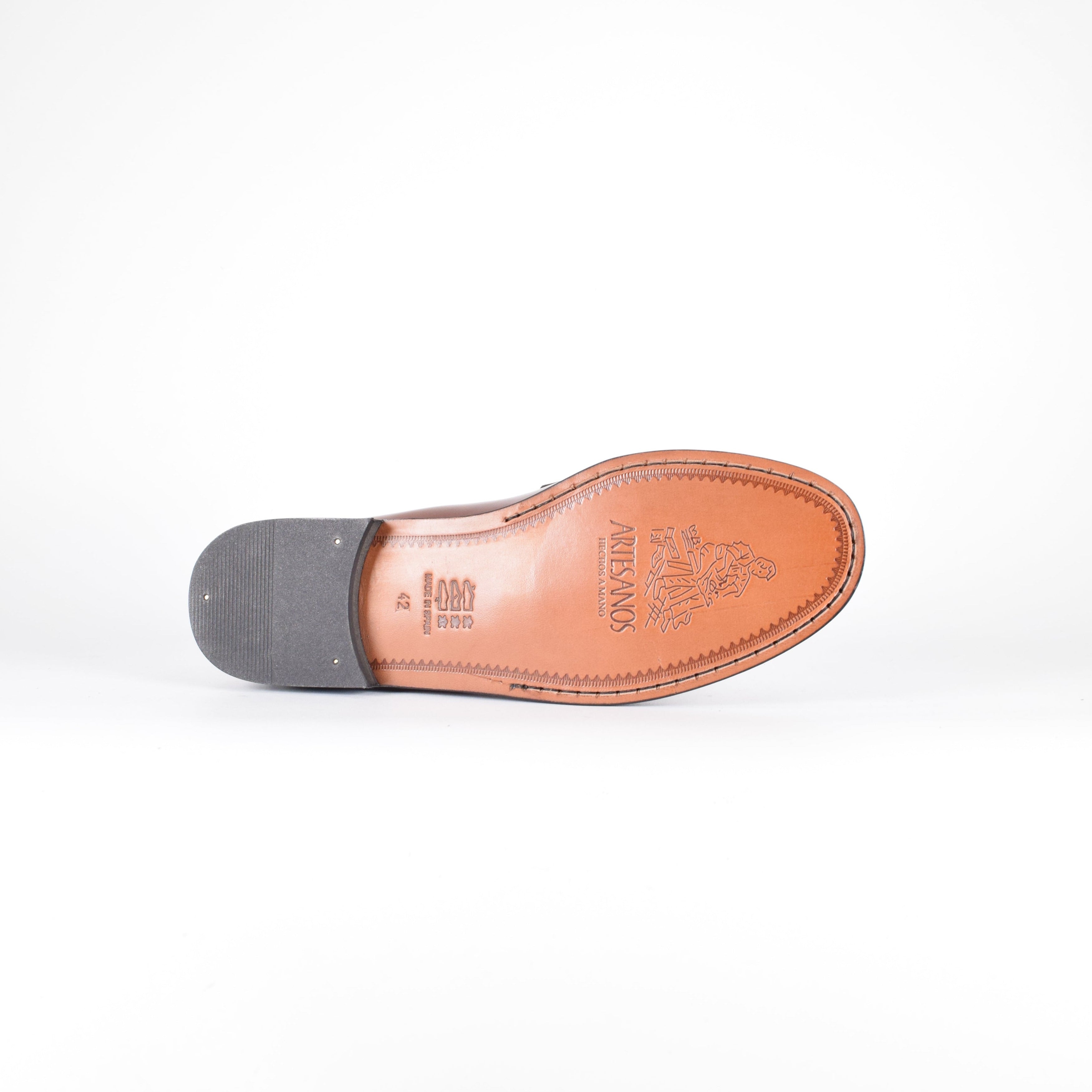 Mocasines de piel Elegancia - Mujer Marón