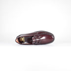 Mocasines de piel Confort - Hombre Burdeos